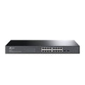 Switch Smart TP-LINK JetStream, TL-SG2218, 16 puertos Gigabit con 2 ranuras SFP, Administrable