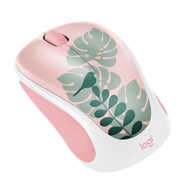 Ratón Inalámbrico LOGITECH M317C Shirpy Bird, Rosado