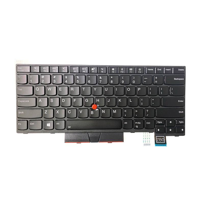 Teclado para portatil Lenovo Thinkpad IBM T470 T480 01HX459 01AX569, Ingles