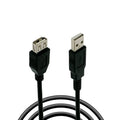 Extensor Cable USB 2.0 macho a hembra, longitud de 4.5M