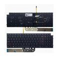 Teclado para Dell Latitude 3520 3530, W0FYRA, con retroiluminación, Inglés, Negro