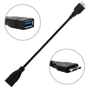 Cable adaptador micro USB HD a USB Hembra 3.0 OTG