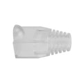 Botas T-VISION para conectores RJ45 CAT5 o CAT6, Color traslucido