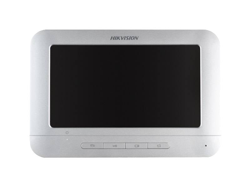 Intercom Hikvision KH2220, a Color de 7", resolución de 800p × 480p, sólo pantalla