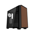 Gabinete Gaming DarkFlash DS900WD, ATX Mid Tower, Panel lateral y frontal de vidrio templado, Color Negro