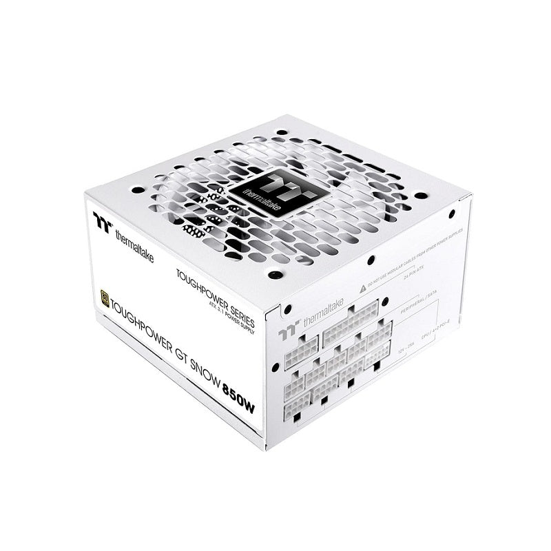 Fuente de poder Thermaltake Toughpower GT Snow, 850W, 80+ Gold, ATX 3.1, PCIe 5.1, Modular