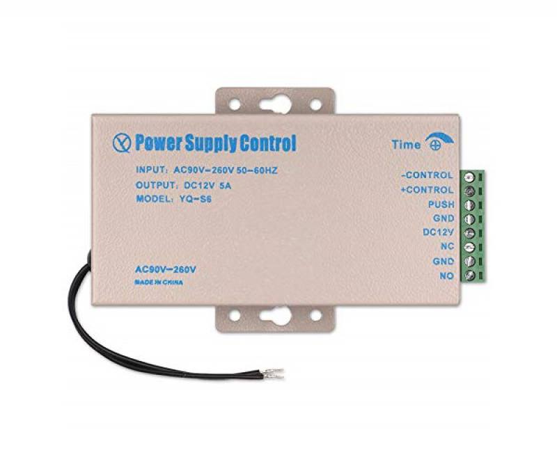 FUENTE DE PODER/PANEL DE DISTRIBUCION 12V-5A PARA CIERRE MAGNETICO