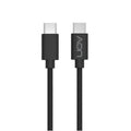 Cable USB Tipo C AON, Macho Macho, 3.5 Metros, sólo para carga, Negro