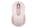Logitech Signature M650 - Ratón - manos pequeñas - diestro y zurdo - inalámbrico - 2.4 GHz, Bluetooth - receptor de USB Logitech Logi Bolt - rosa