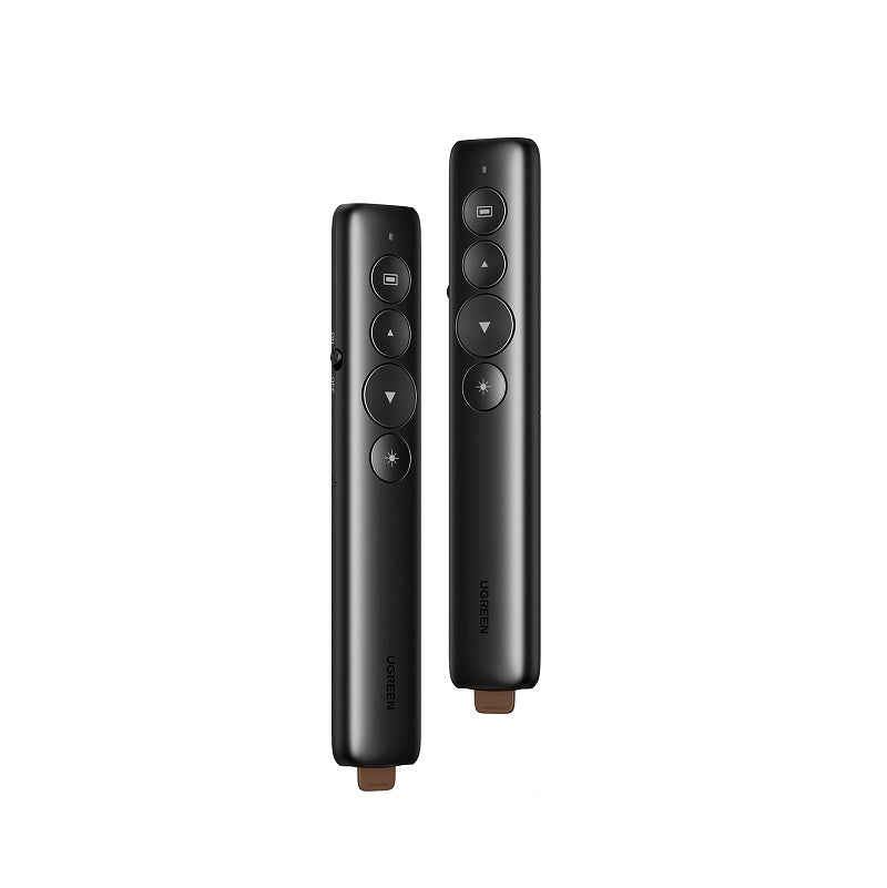 Presentador Inalámbrico UGREEN LP479, puntero Láser, Conexión USB 2.4GHz, alcance de hasta 100 Metros