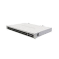 Switch GIGABIT MIKROTIK (CRS354-48G-4S-2Q+RM ) de 48 Puertos 10/100/1000M Ethernet, 4 Puertos SFP+ y 2 puertos QSFP+ de 40G, rack