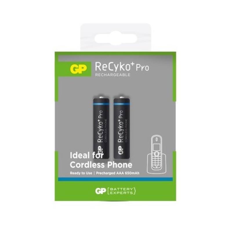 BATERIA GP ReCyko AAA RECARGABLE 650mAh- 2 UNIDADES