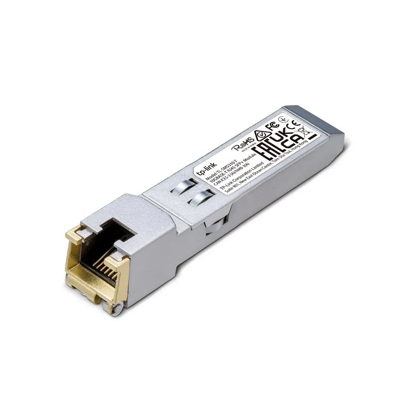 Módulo SFP+ a RJ45 TP-LINK TL-SM5310-T, Cobre 10GBase-T, 30m, 10 Gbit/s