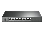 TP-Link JetStream TL-SG2008P - V1 - conmutador - inteligente - 4 x 10/100/1000 + 4 x 10/100/1000 (PoE+) - sobremesa - PoE+ (62 W)