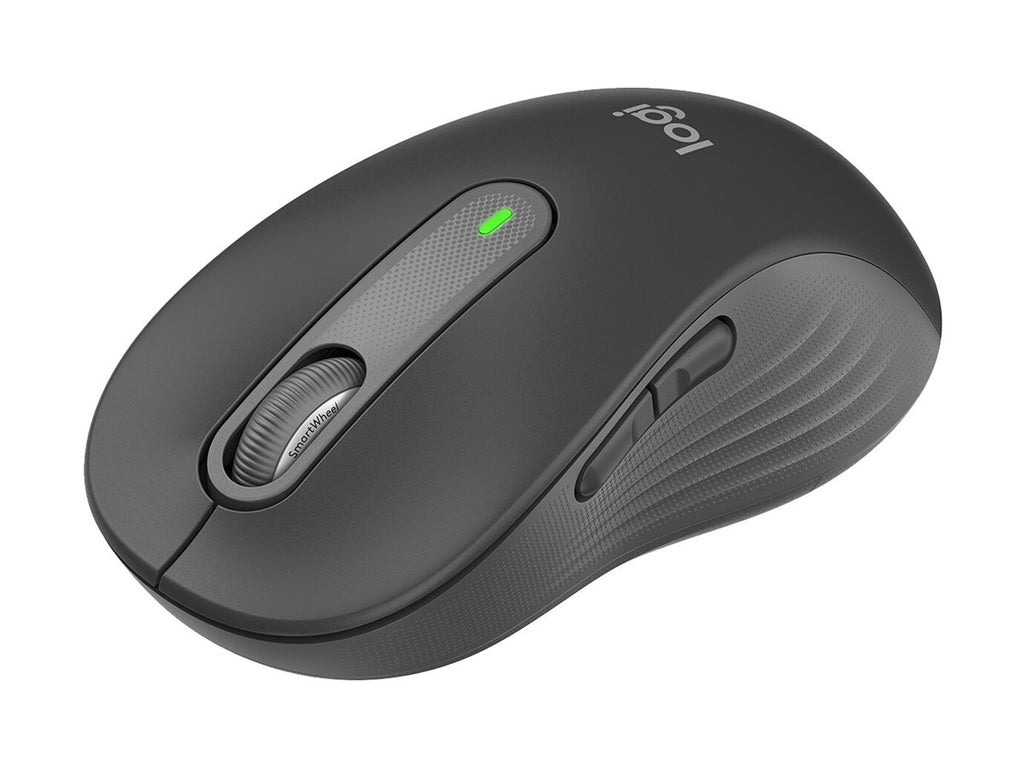 Logitech Signature M650 - Ratón - diestro - inalámbrico - Bluetooth - receptor de USB Logitech Logi Bolt - grafito
