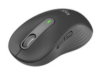 Logitech Signature M650 - Ratón - diestro - inalámbrico - Bluetooth - receptor de USB Logitech Logi Bolt - grafito