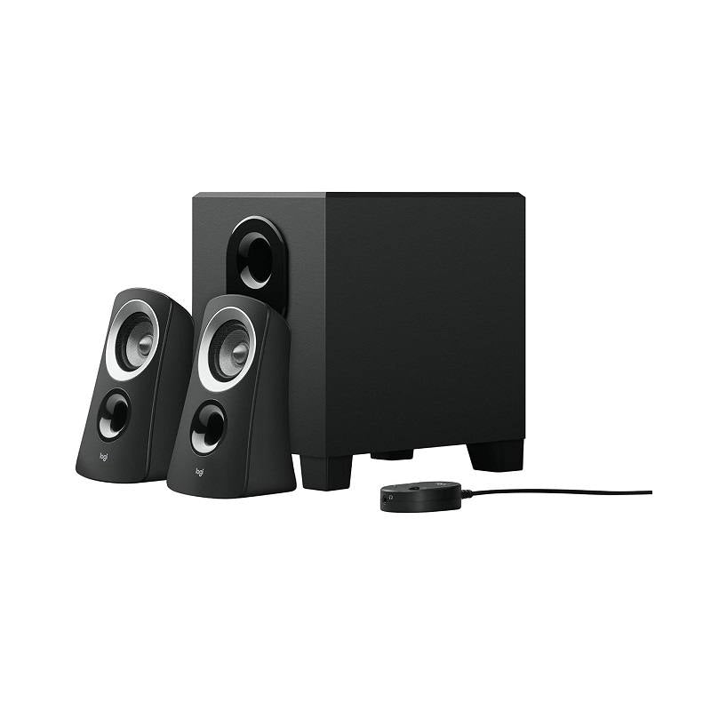 Bocina Logitech Z313 Stereo con Subwoofer 2.1 Canales, 50W, Conectividad 3.5mm