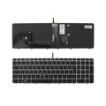 Teclado HP EliteBook 755 G3 850 G3 850 G4 ZBook 15u G3 G4, Español, Retroiluminado, Plateado