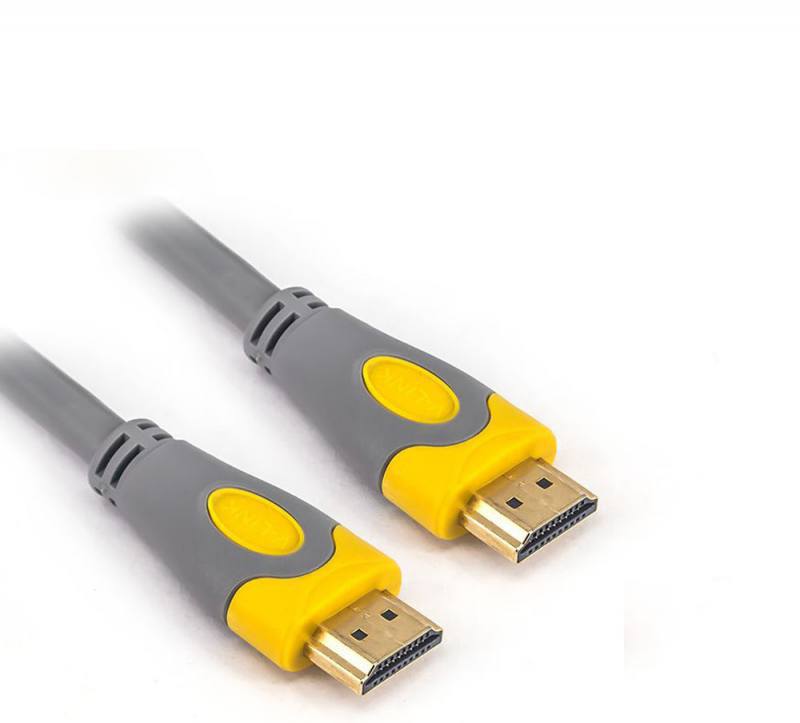Cable HDMI T-VISION V2.0 Macho-Macho De 1.5 Metro, Hasta 4K, Gold