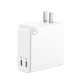 Cargador de Pared Lenovo CC100 USB tipo C Dual 100W, Blanco, carga rápida