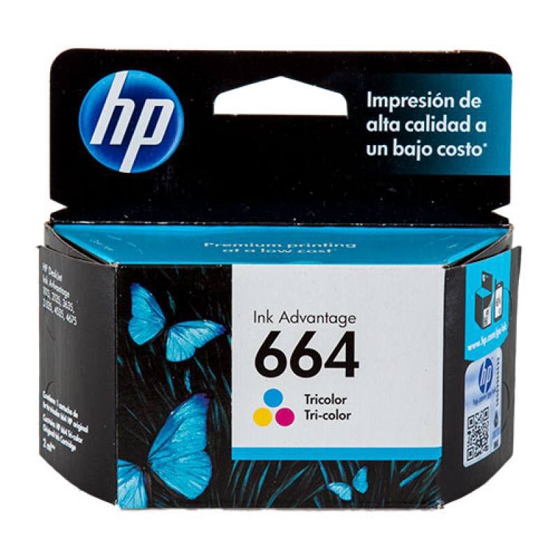 Cartucho de tinta HP 664 color