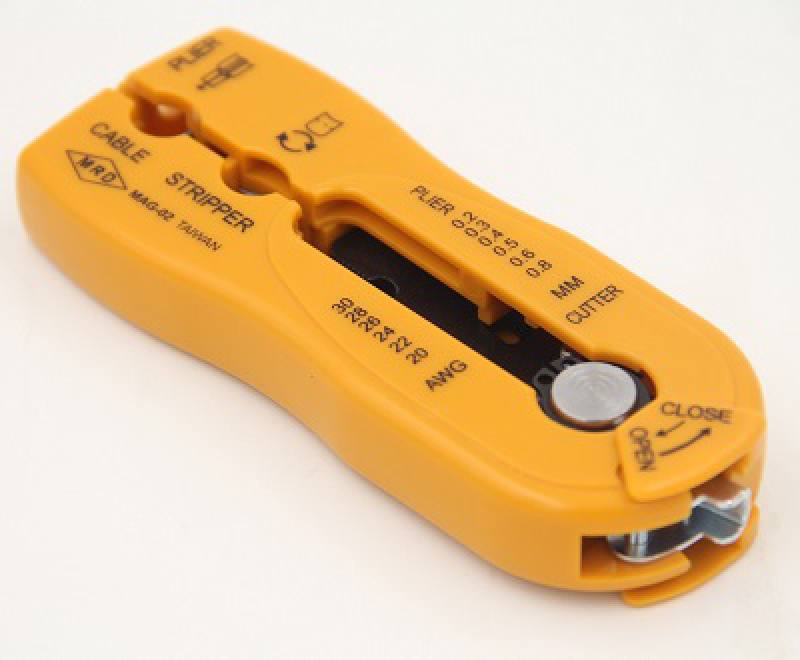 Pelacables multifunción tipo palma, MRD MAG-02, pelado, corte y sujeción