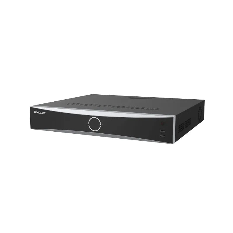 NVR Hikvision AcuSense 32CH, H.265, Graba hasta 8MP 4K, función AcuSeek y AcuSearch, HDMI/VGA, Hasta 4x20TB