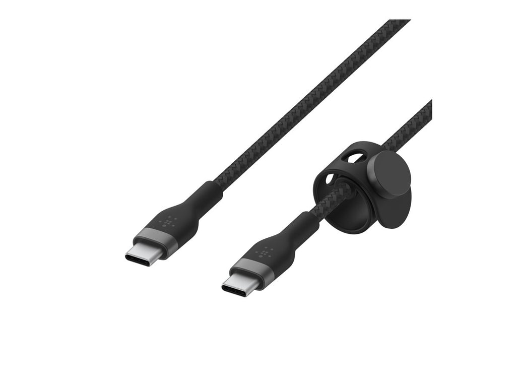 Belkin BOOST CHARGE - Cable USB - 24 pin USB-C (M) a 24 pin USB-C (M) - 3 m - negro