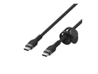 Belkin BOOST CHARGE - Cable USB - 24 pin USB-C (M) a 24 pin USB-C (M) - 3 m - negro