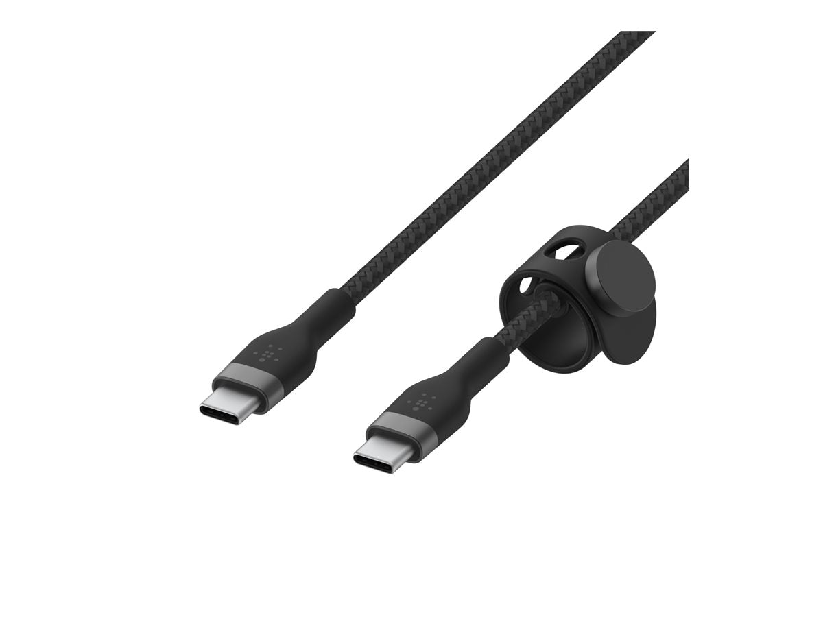 Belkin BOOST CHARGE - Cable USB - 24 pin USB-C (M) a 24 pin USB-C (M) - 3 m - negro