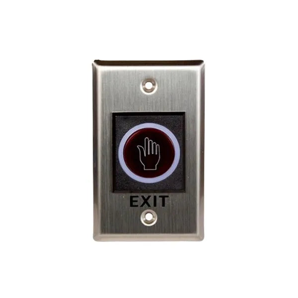 Botón de salida T-VISION para control de acceso de puerta, Con sensor infrarrojo sin contacto