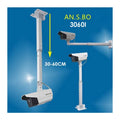 Soporte T-VISION de extensión telescópica para cámaras de monitoreo de 30-60CM (0.60M) de largo