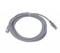 CABLE UTP CAT6 T-VISION - 5 METROS - GRIS, Pass Fluke, 7x 0.2mm