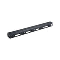 Organizador de cables T-VISION, orientación vertical, Metal, 18U 0.8M, Negro