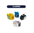 JACK LANPRO RJ-45 PARA RED CAT6-AMARILLO CHICO