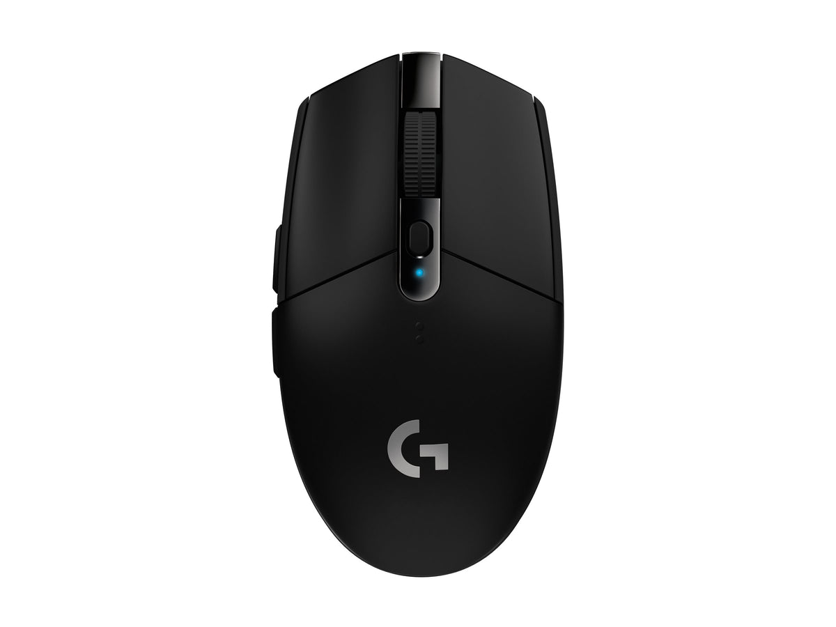 Logitech G G305 - Ratón - óptico - 6 botones - inalámbrico - 2.4 GHz - receptor inalámbrico USB - negro
