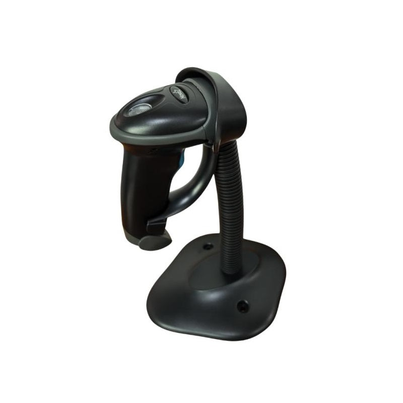 Lector de codigo de barra NOVA FFM2880, 2D, conexión inalámbrica Bluetooth, con base, Negro