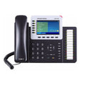 Teléfono IP GRANDSTREAM GXP2160 de 6 Linea, 6 cuentas SIP, 5 Vías de conferencia voz, Puertos Gigabit duales con PoE