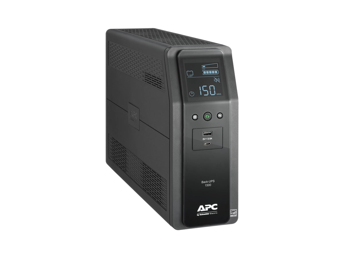 APC Back-UPS Pro BR1500M2-LM - UPS - CA 120 V - 900 vatios - 1500 VA - USB - conectores de salida: 10 - negro
