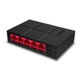 Switch MERCUSYS MS105G De 5 Puertos 10/100/1000 Mbps Gigabit