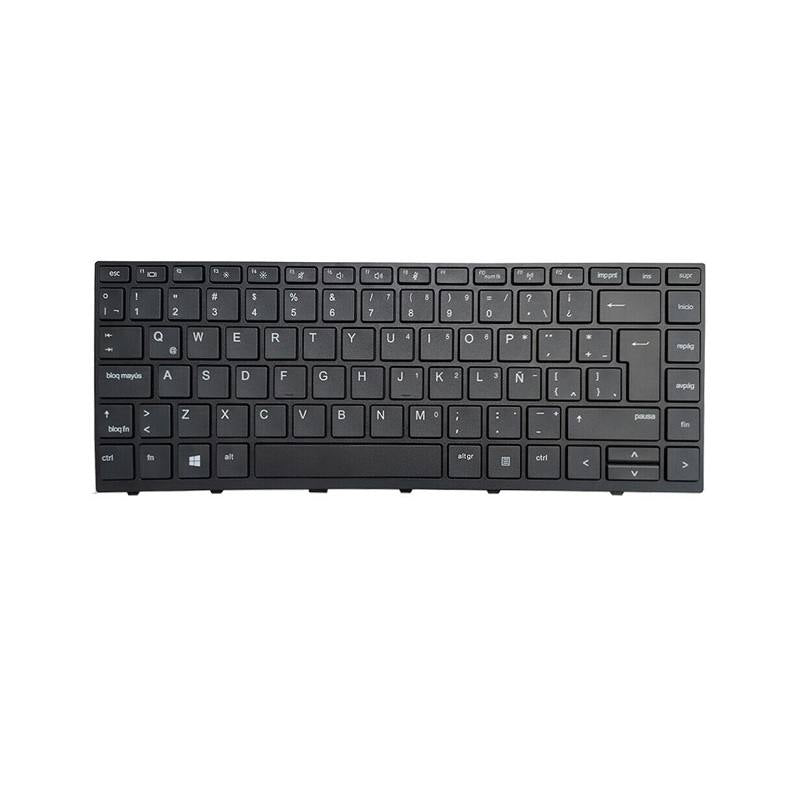 Teclado para HP Probook 430 G5 440 G5 445 G5, Sin retroiluminación, marco negro, Español