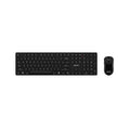 Combo Teclado y Ratón (Mouse) MSI FORGE K210-W, conexión Inalámbrica, Español, Negro