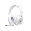 Headset Gaming Logitech Aurora G735, conexión Inalámbrico LIGHTSYNC y Bluetooth, para PC y Mac, color Blanco