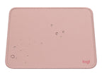 Logitech Studio Series - Alfombrilla de ratón - base de goma antideslizante, fácil deslizamiento, superficie resistente a salpicaduras - rosa oscuro