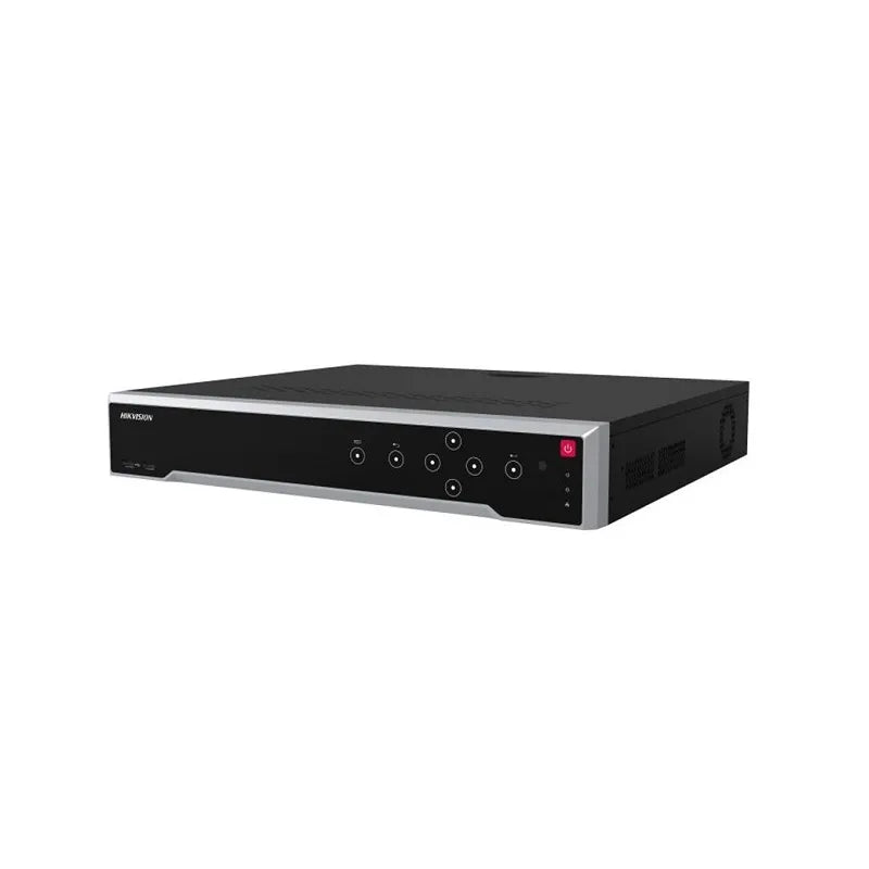 NVR Hikvision 32CH H.264/H.265 8K, 24 PoE, Graba Hasta 32MP, HDMI/VGA, Hasta 4x16TB