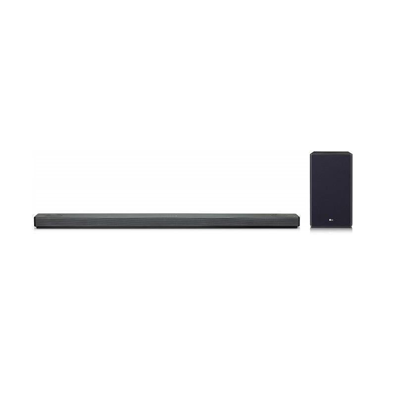 Barra de Sonido, teatro en casa Inteligente LG SL10YG de 570W con sonido envolvente Dolby Atmos, Hi-Res, Meridian y Asistente de Google.