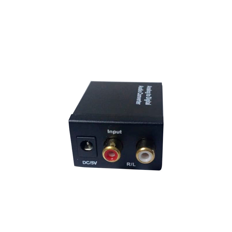 Convertidor de Audio Analogo (RCA) a Audio Digital (Optico)