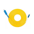 Cable de Fibra Óptica, Fibra única monomodo, LC-SC 2.0, 3 Metro, Amarillo