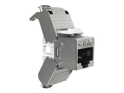 Nexxt - Inserto modular - CAT 6a - STP - RJ-45 - plata