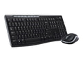 Logitech MK270 Wireless Combo - Juego de teclado y ratón - inalámbrico - 2.4 GHz - inglés - negro